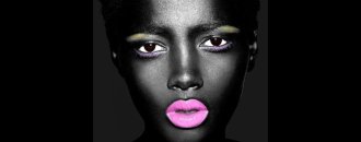 Pink lips - beautiful dark side